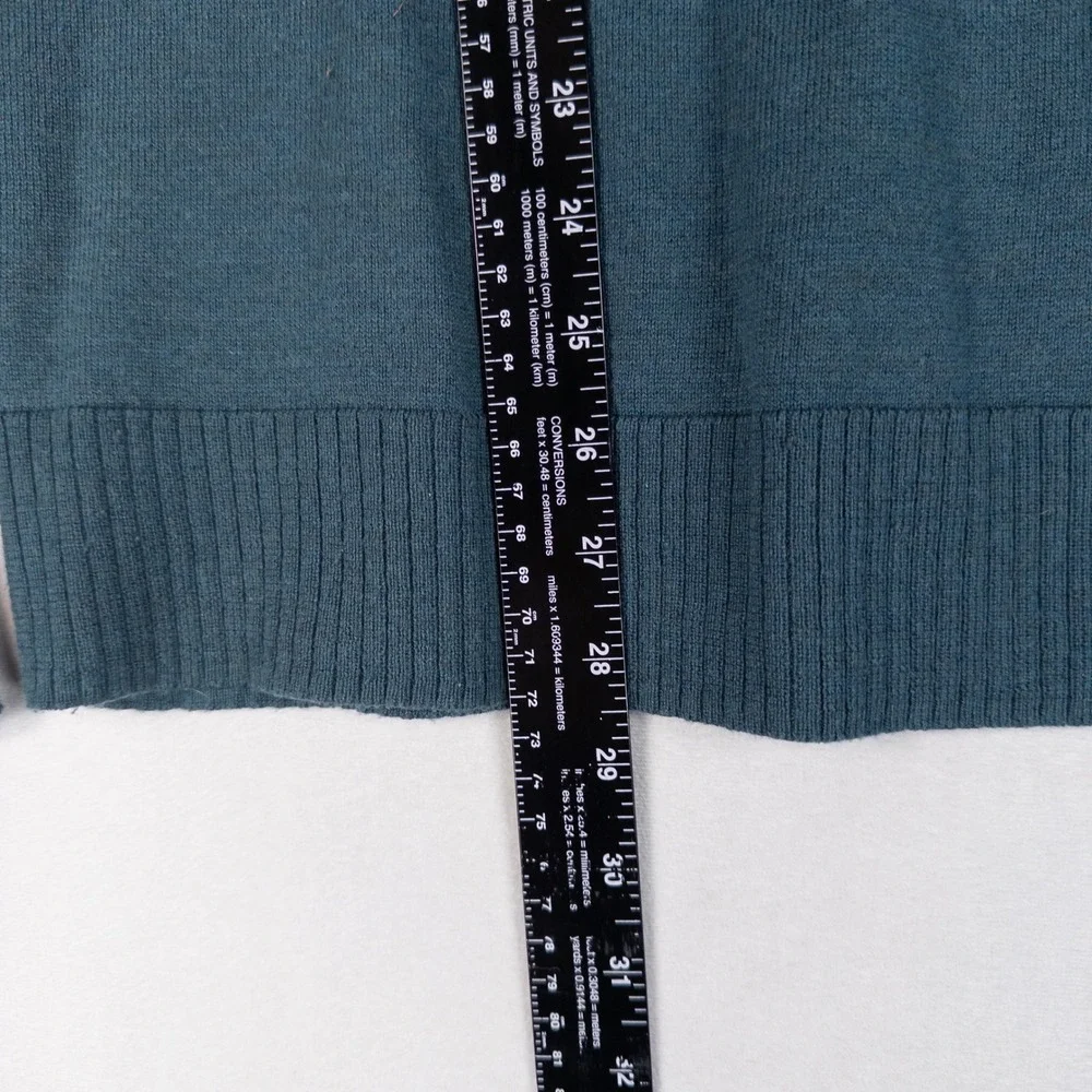 Smartwool Mens Sweater Large Blue Merino Wool Blend Striped Crewneck Pullover